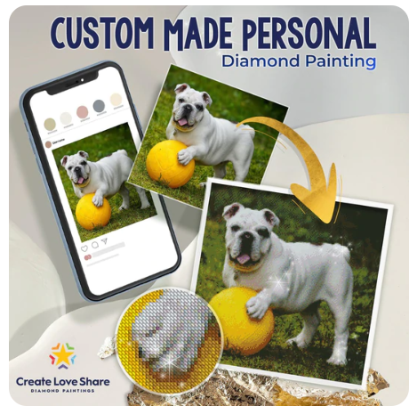 Custom Made 5D Diamond Painting From Your Picture