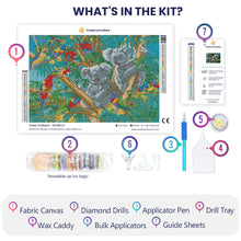 將圖片載入圖庫檢視器 Christmas Village Diamond Painting Art Kit Create Love Share 
